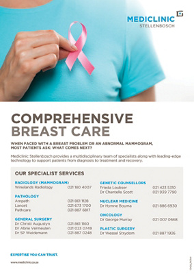 2024 Comprehensive Breast Care at Mediclinic Stellenbosch
