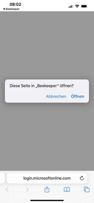 Beekeeper_Login_Schritt6
