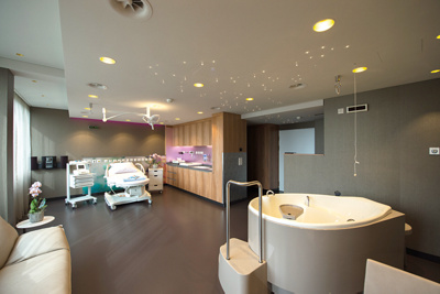 Gebärsaal Klinik St. Anna