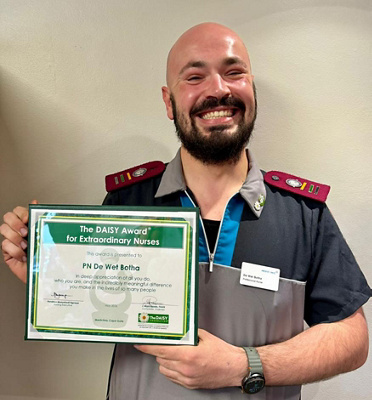 DAISY Awards Spotlight Mediclinic_De Wet Botha