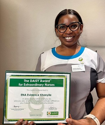 DAISY Awards Spotlight Mediclinic_Evidence Khanyile