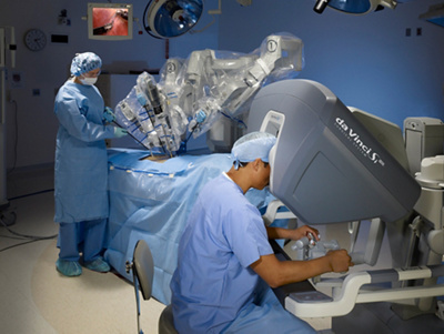 Da Vinci Operationstechnik - Bedienung