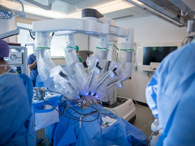 Da Vinci Operationstechnik im Operationssaal