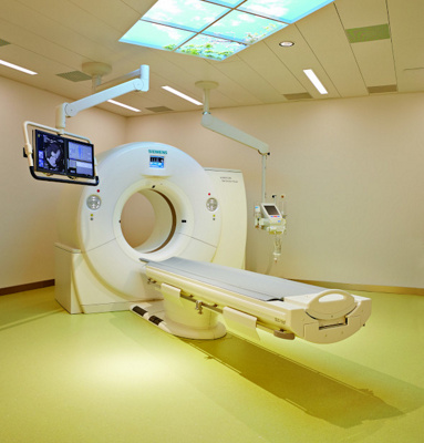 Abbildung Dual-Energy-Computertomograph der Klinik Im Park