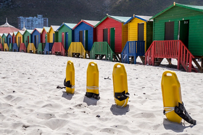 Illustration of beach safety