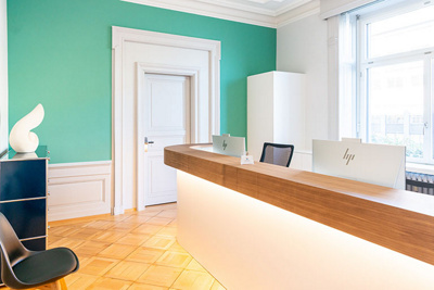 Empfang Urologie Rotes Schloss