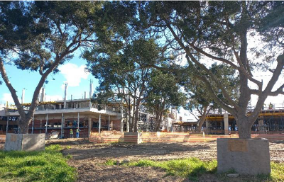 Mediclinic George building in progress