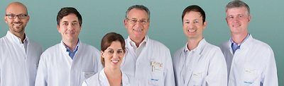 Gruppenbild der Ärzte des Zentrum für Rheuma- und Knochenerkrankungen