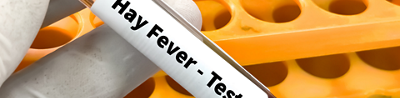 Blood testing for hay fever