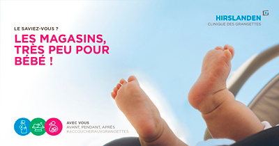 Hirslanden clinique des Grangettes | Les magasins ne sont pas pour bébé