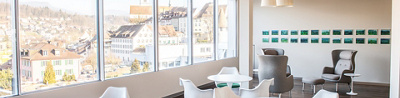 Privé-Lounge der Hirslanden Klinik Aarau