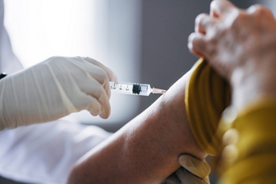The nurse who is afraid of injections