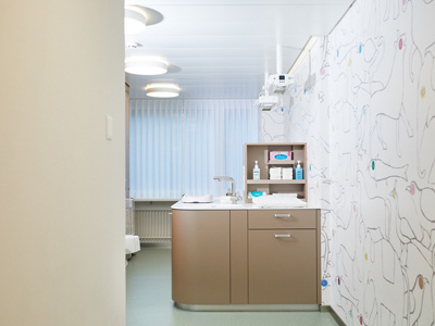 Untersuchungs-Zimmer Kinder Geburtenabteilung Klinik Im Park