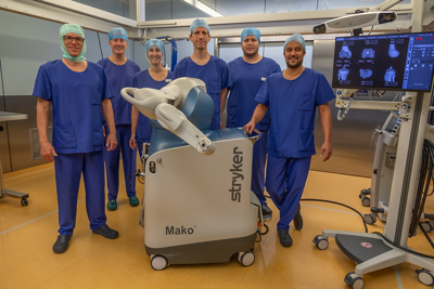 Klinik-Birshof-roboterarm-assistierte-Kniechirurgie1