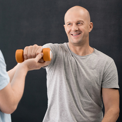 Ausschnitt aus dem virtuellen Klinikrundgang in einem Patientenzimmer