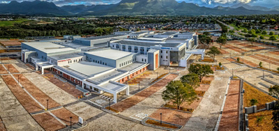 Mediclinic George aerial view