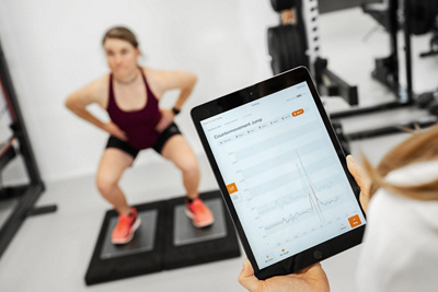 Leistungsdiagnostik - Kraftmessplatte