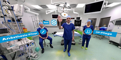 Interaktives Erlebnis im OPS