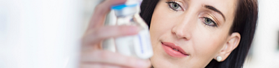 Pharmacist dispensing medication