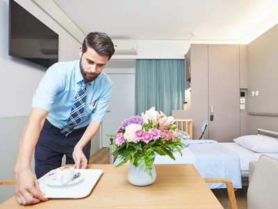 Vielseitige Menüwahl Geburtenabteilung Klinik Im Park