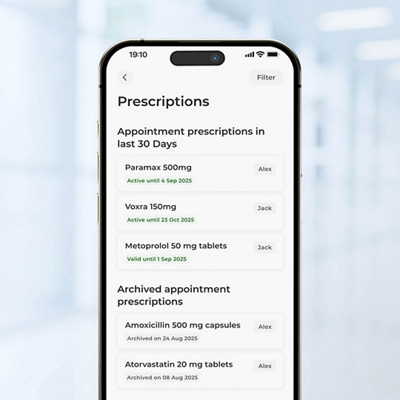 Receive-e-prescriptions