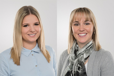 Simona Soldato und Cornelia Maurer