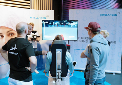 Swiss Ski, Krafttest mit ddrobotec