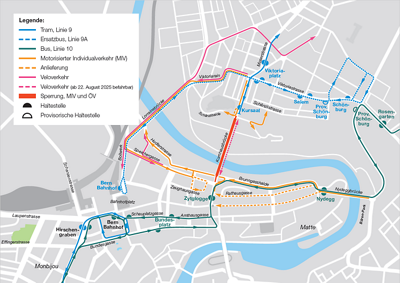 Umleitungen_Kornhausbruecke