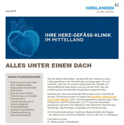 Titelbild Zuweiser Newsletter 