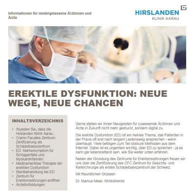 Titelbild Zuweiser Newsletter 