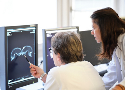 Analysis of radiological examinations by Dr. Adler and Dr. Copercini at the Institute of Radiology of Les Grangettes