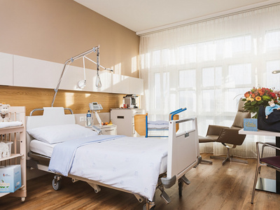 Patientenzimmer GEBS