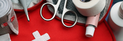 What to keep in your dormitory first aid kit