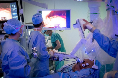 diagnostic procedure in theatre