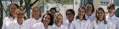 Team der Geburtenabteilung Klinik Hirslanden