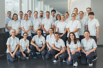 Gesamtes Therapie-Team der Klinik Hirslanden