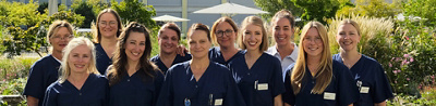 Team der Geburtenabteilung Klinik Hirslanden