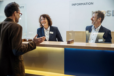 Reception Klinik Hirslanden