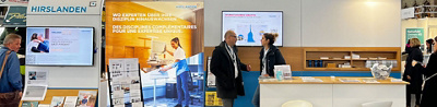 Hirslanden am Stand 17 an der precura 2025 am Zürcher HB