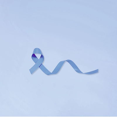 Movember Schleife blau