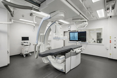 Angio Suite im Gefässmedizinzentrum der Klinik Beau-Site