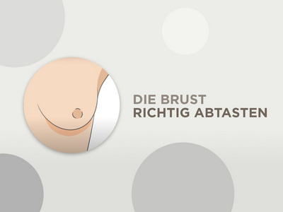 Brustkrebs - Die Brust richtig abtasten
