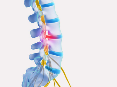 Illustration Bandscheibenvorfall