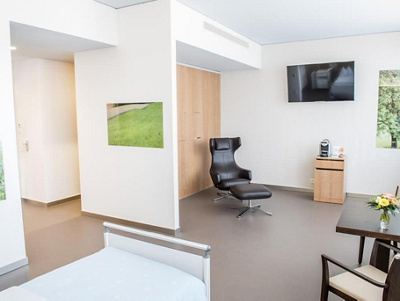 Suite der Hirslanden Klinik Aarau