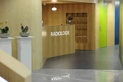 Empfang der Radiologie