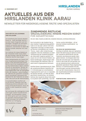 Titelbild Zuweiser Newsletter 