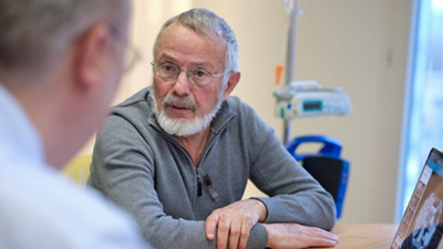 Arzt und Patient im Beratungsgespräch