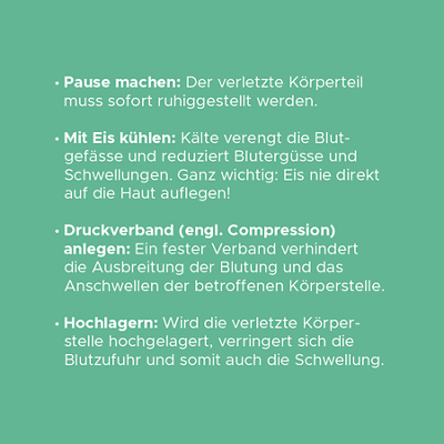 Ortho Notfall PECH Regel 2