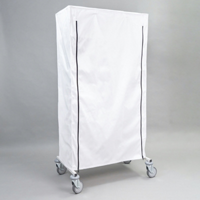 White Cover for Clean Linen Trolley