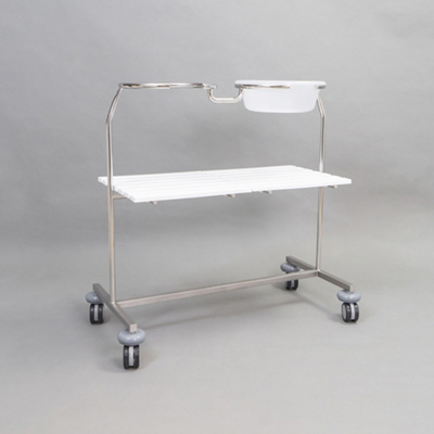 Double Patient Wash Trolley